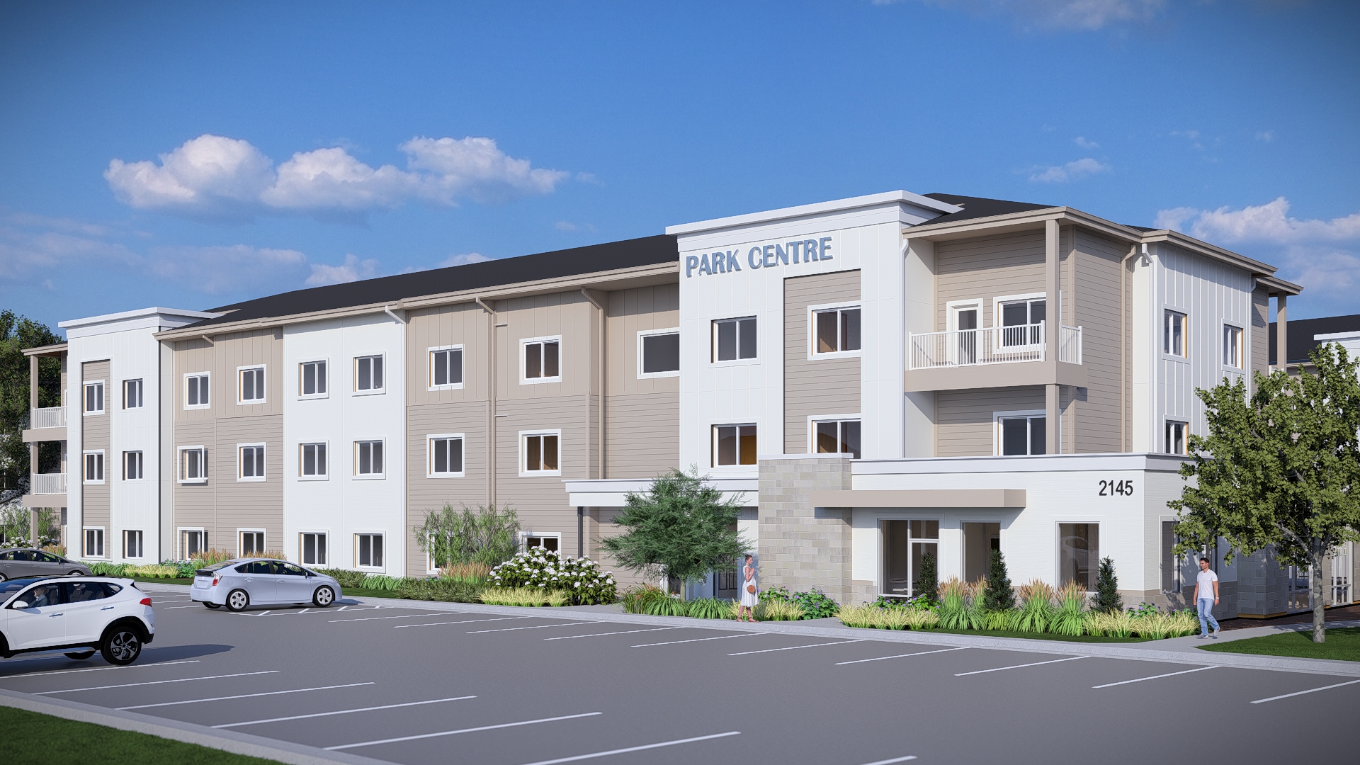 Park Centre Apartments — Redner 1