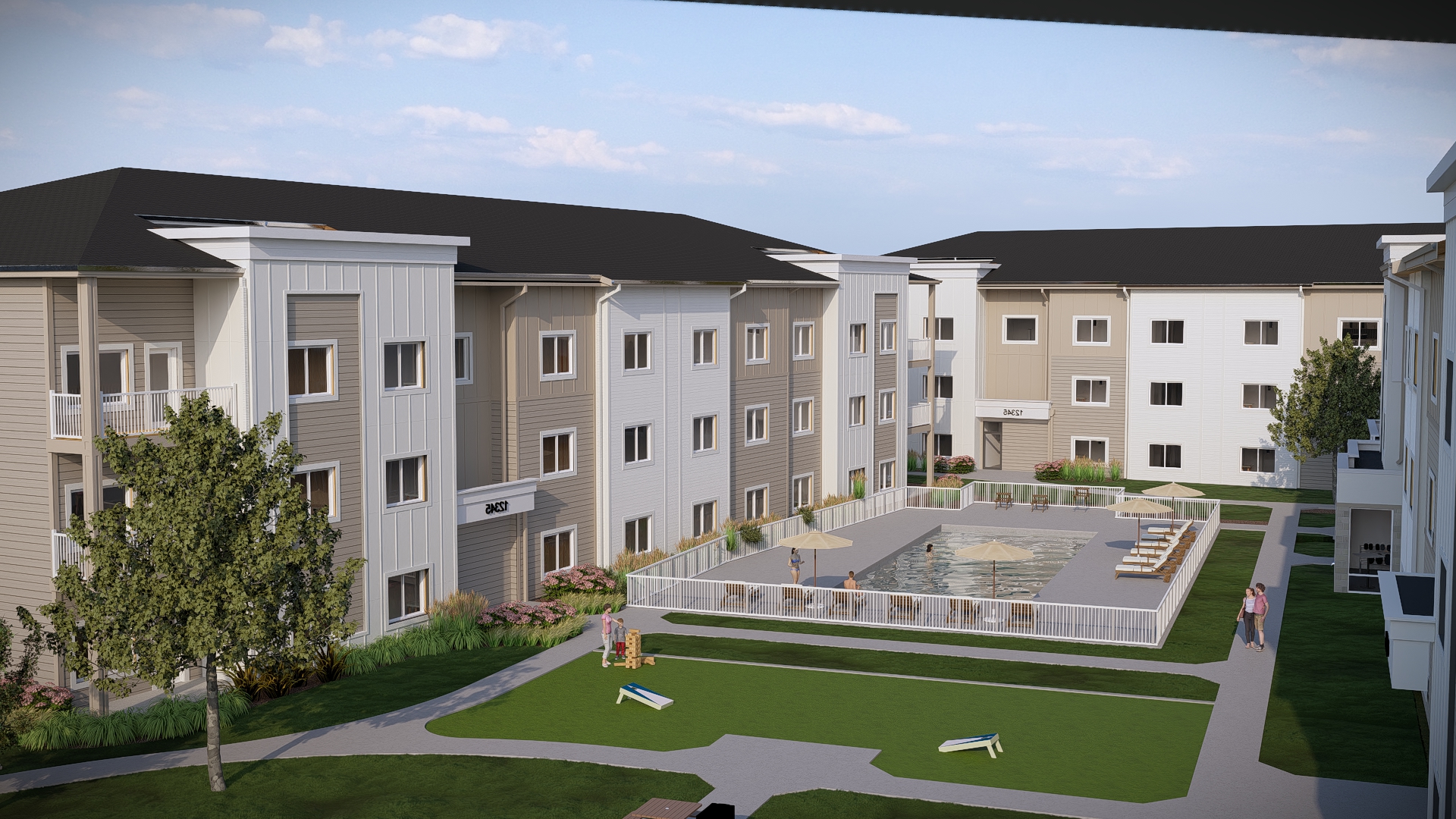 Park Centre Apartments — Redner 8