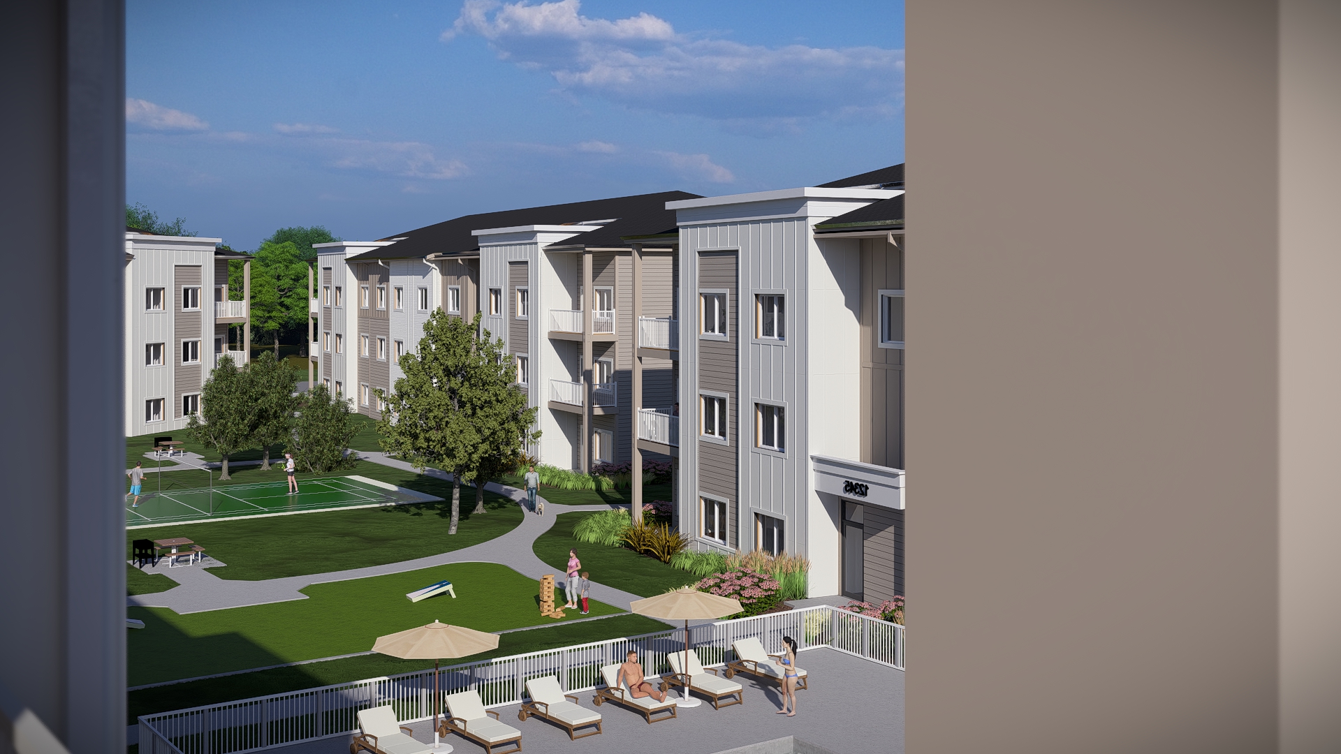 Park Centre Apartments — Redner 9